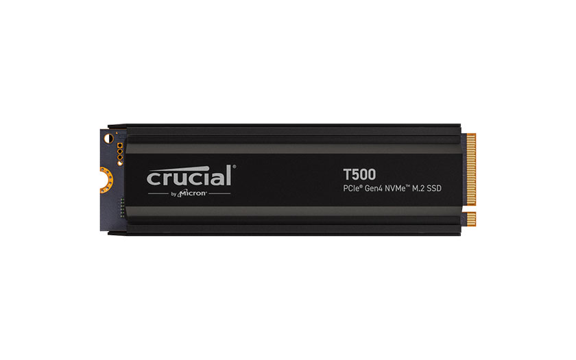 Crucial T500 Heatsink M.2 NVMe PCIe 4.0 SSD