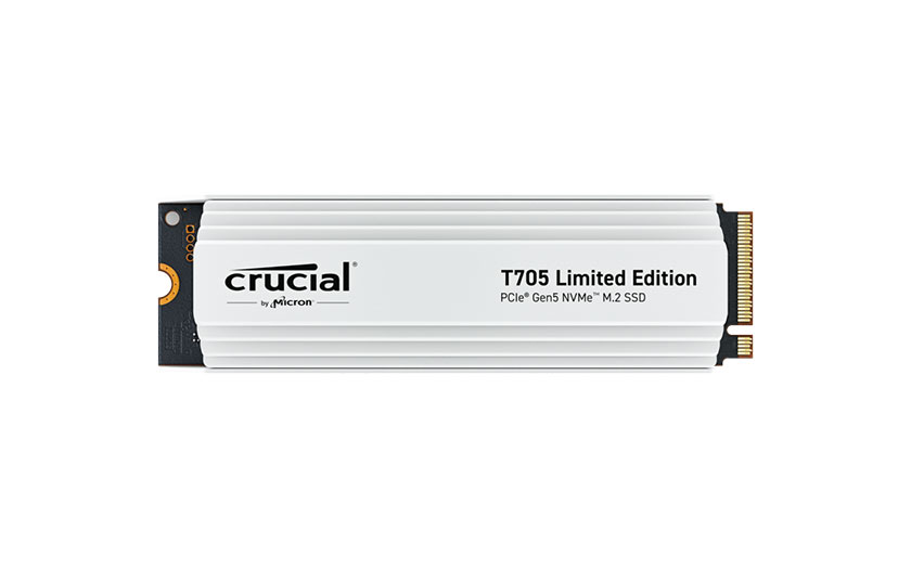 Crucial T705 Heatsink Limited Edition M.2 NVMe PCIe 5.0 SSD